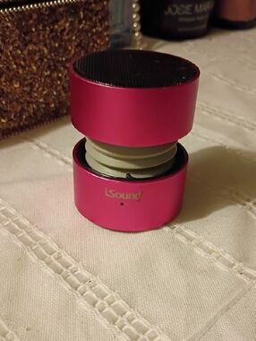 Portable Bluetooth Speaker in Pink